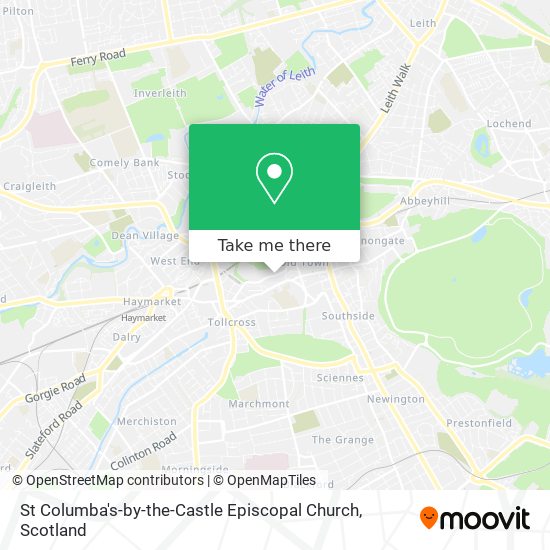 St Columba's-by-the-Castle Episcopal Church map