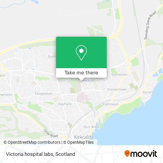 Victoria hospital labs map