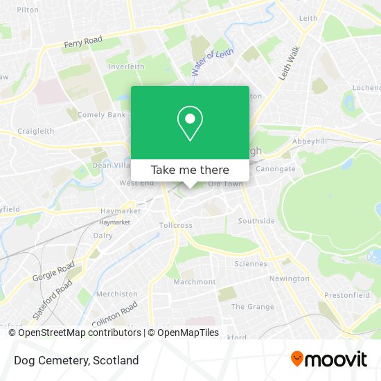 Dog Cemetery map