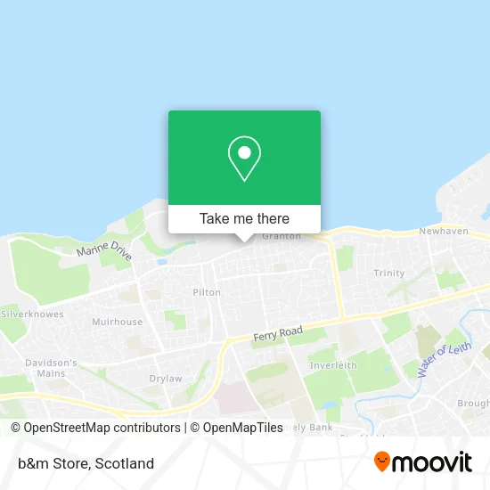 b&m Store map