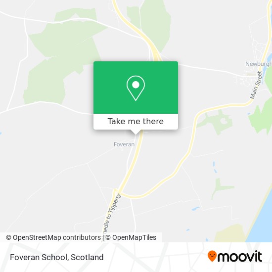 Foveran School map