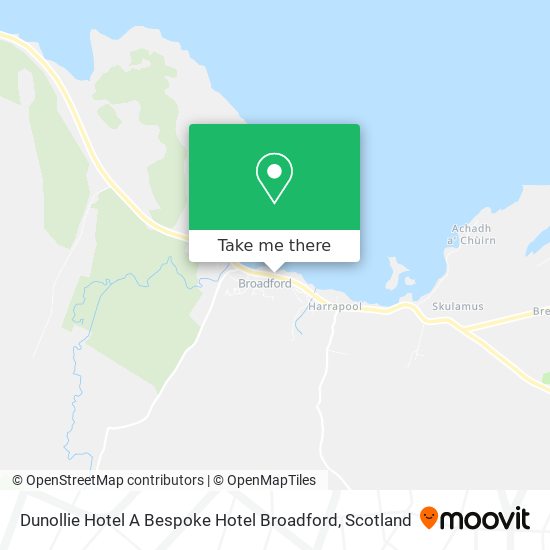 Dunollie Hotel A Bespoke Hotel Broadford map
