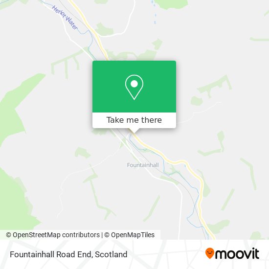 Fountainhall Road End map