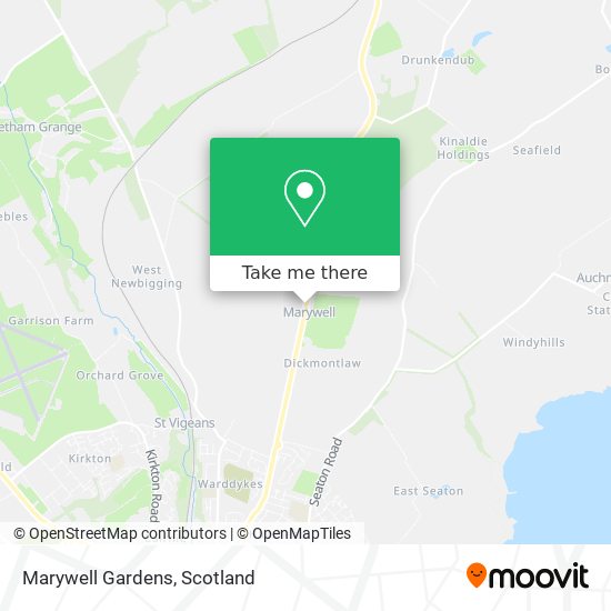 Marywell Gardens map