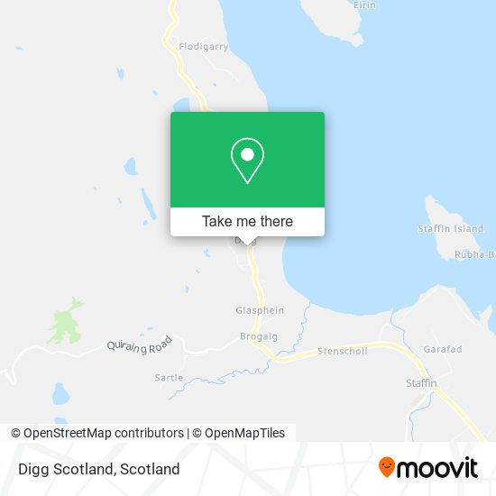 Digg Scotland map