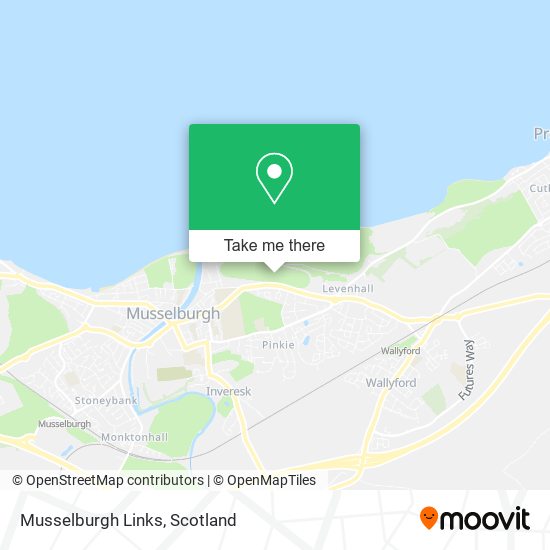 Musselburgh Links map