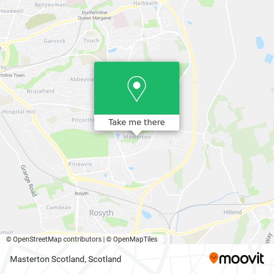 Masterton Scotland map