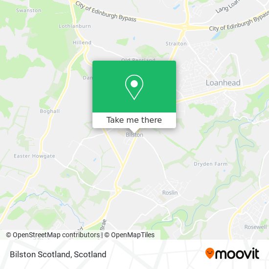 Bilston Scotland map