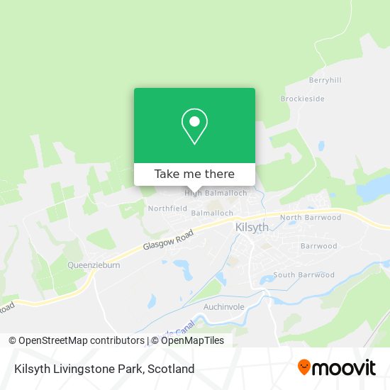 Kilsyth Livingstone Park map