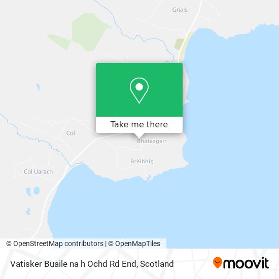 Vatisker Buaile na h Ochd Rd End map