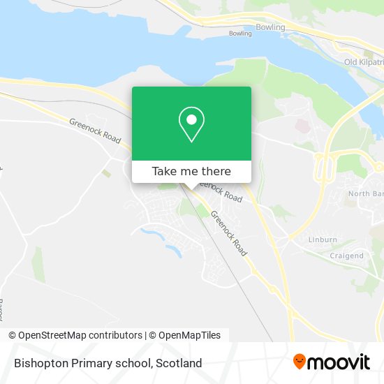 Bishopton Primary school map