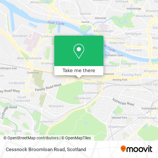 Cessnock Broomloan Road map