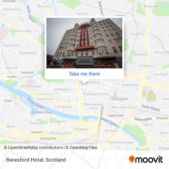 Beresford Hotel map