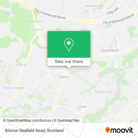 Bilston Seafield Road map