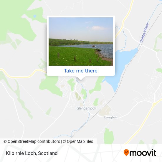 Kilbirnie Loch map