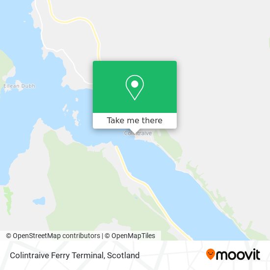 Colintraive Ferry Terminal map