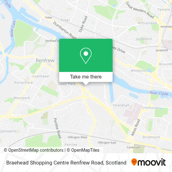 How to Get to Braehead Shopping Centre Renfrew Road in Glasgow by Bus ...