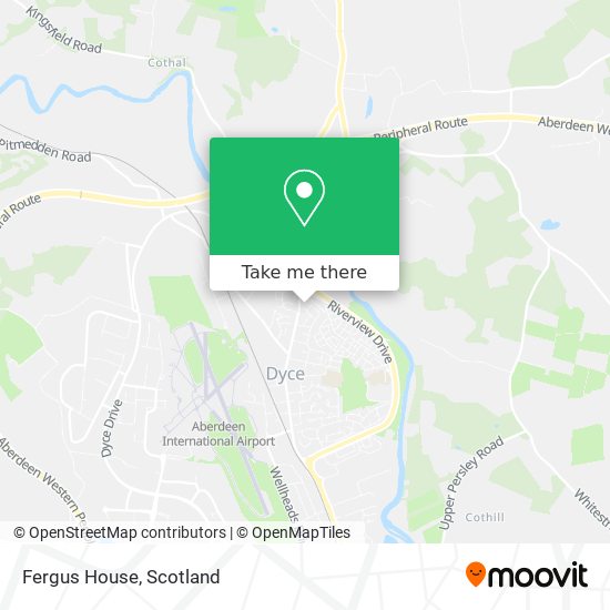 Fergus House map