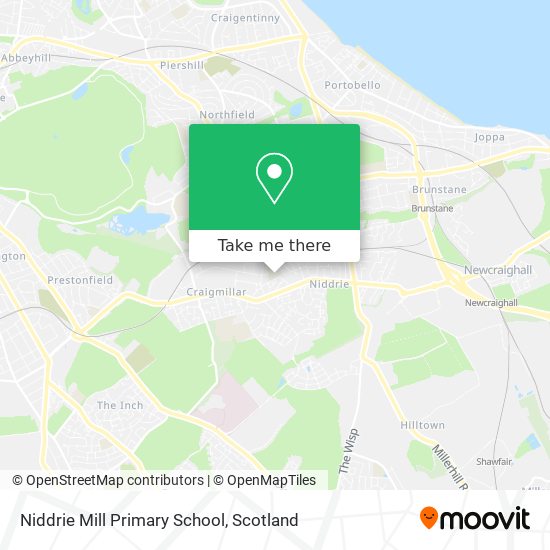 Niddrie Mill Primary School map