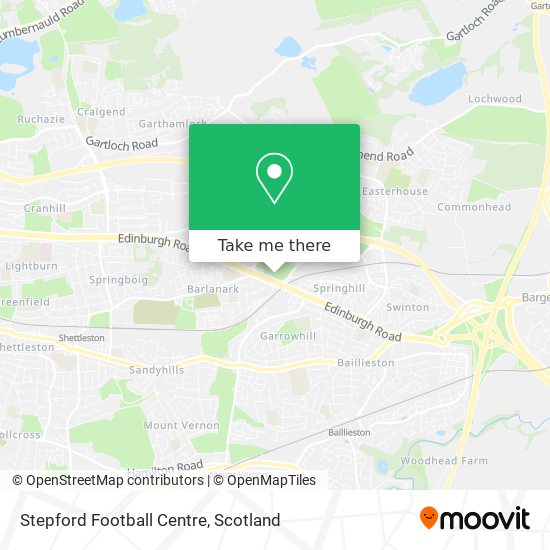 Stepford Football Centre map