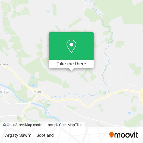 Argaty Sawmill map