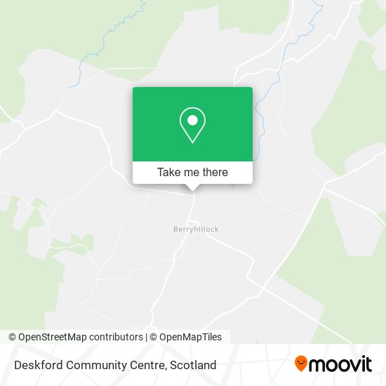Deskford Community Centre map