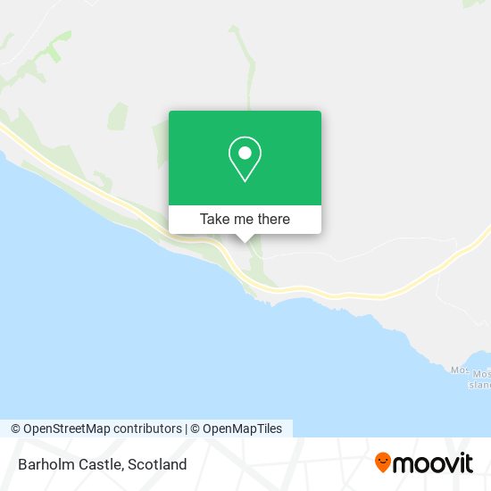 Barholm Castle map
