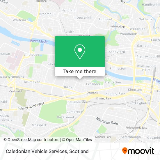 Caledonian Vehicle Services map