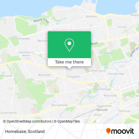 Homebase map