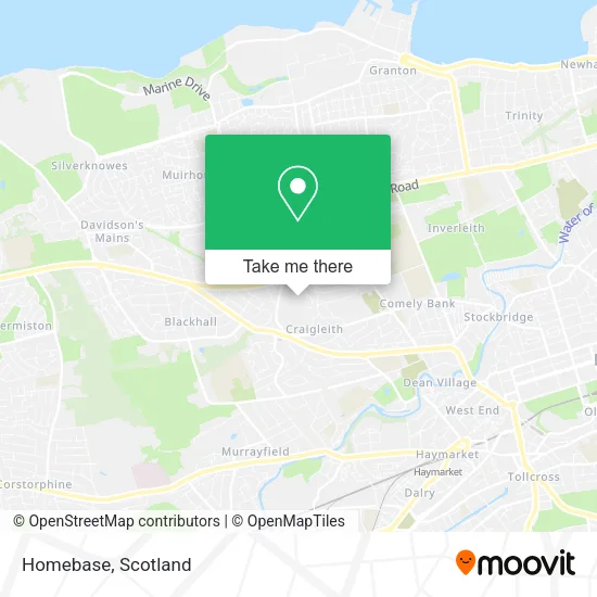 Homebase map