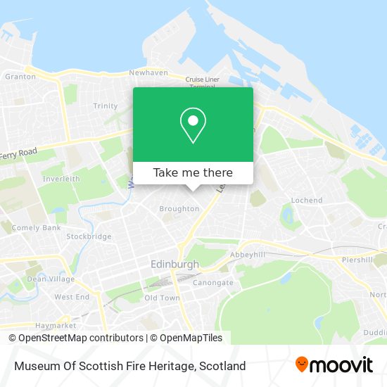 Museum Of Scottish Fire Heritage map