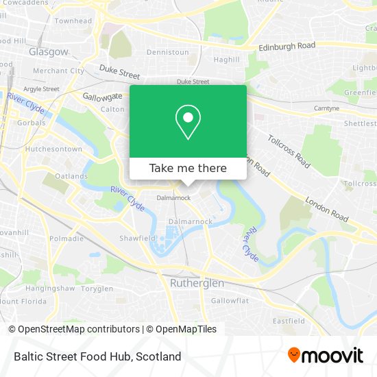 Baltic Street Food Hub map