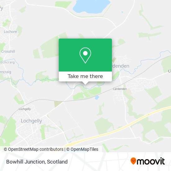 Bowhill Junction map