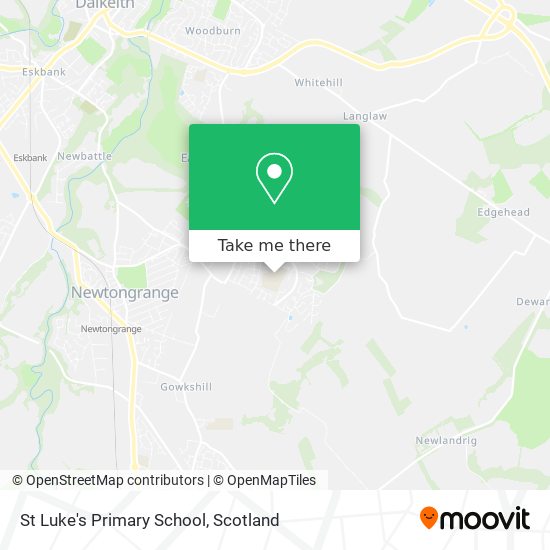 St Luke's Primary School map