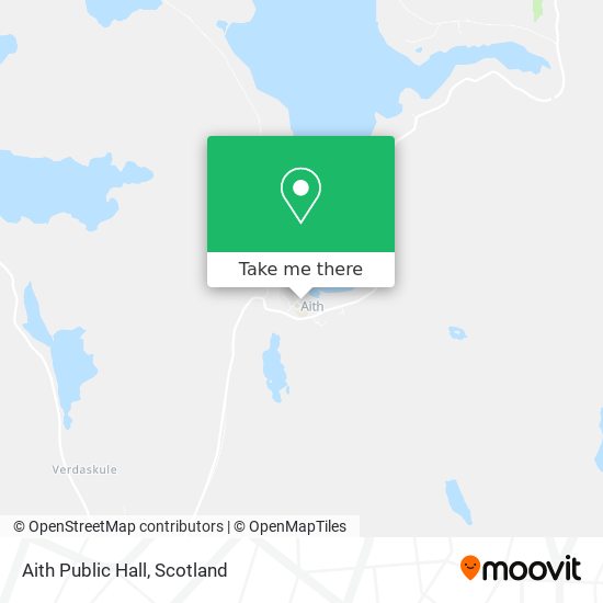Aith Public Hall map