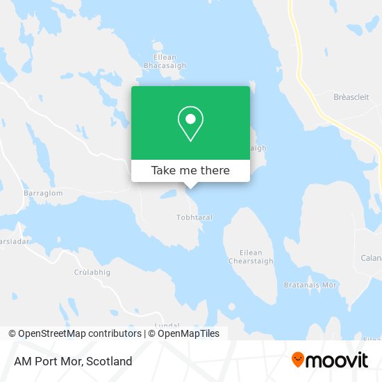 AM Port Mor map