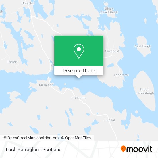 Loch Barraglom map