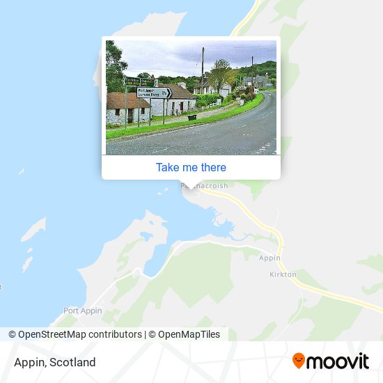Appin map