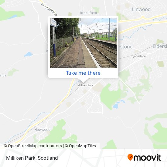 How to get to Milliken Park in Johnstone by Bus?
