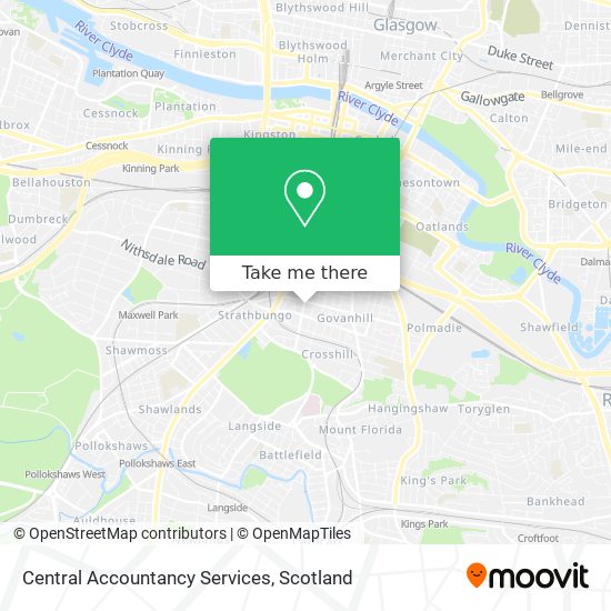Central Accountancy Services map