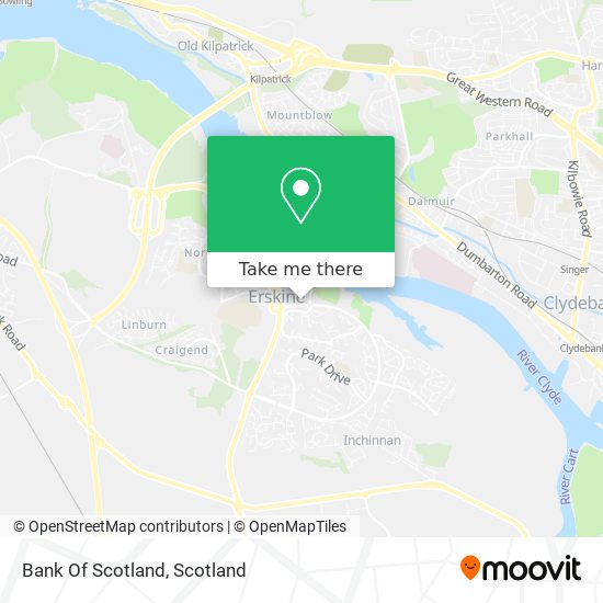 Bank Of Scotland map