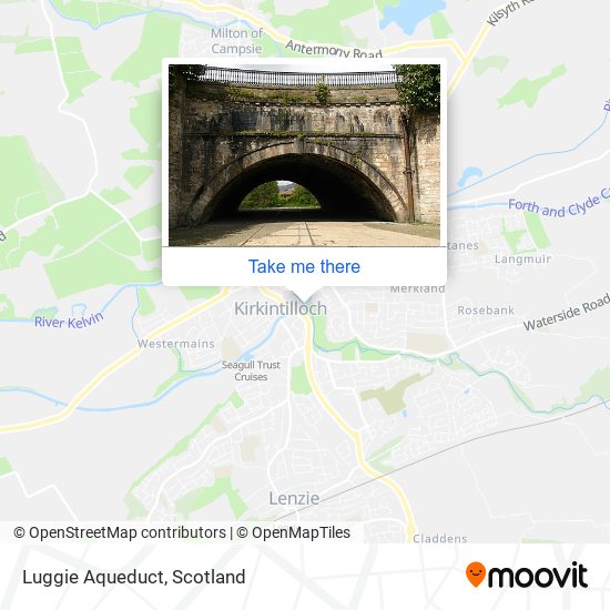 Luggie Aqueduct map