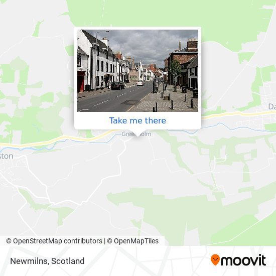 Newmilns map