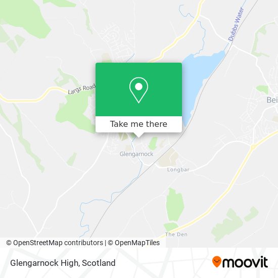 Glengarnock High map