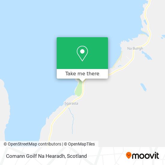 Comann Goilf Na Hearadh map