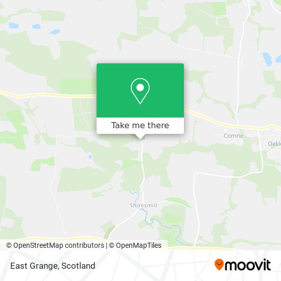 East Grange map