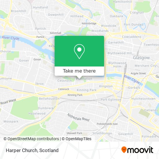 Harper Church map