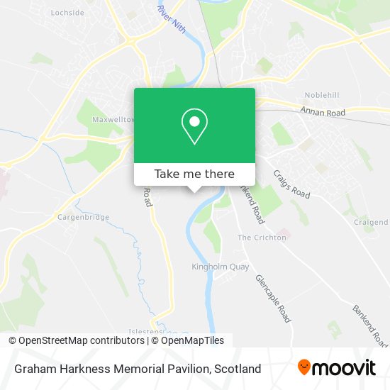 Graham Harkness Memorial Pavilion map