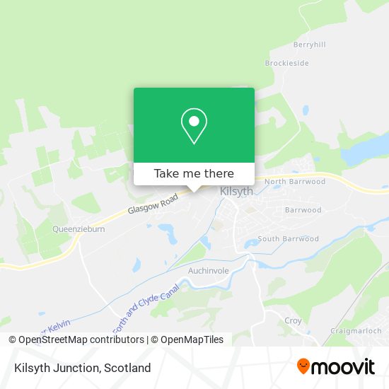 Kilsyth Junction map