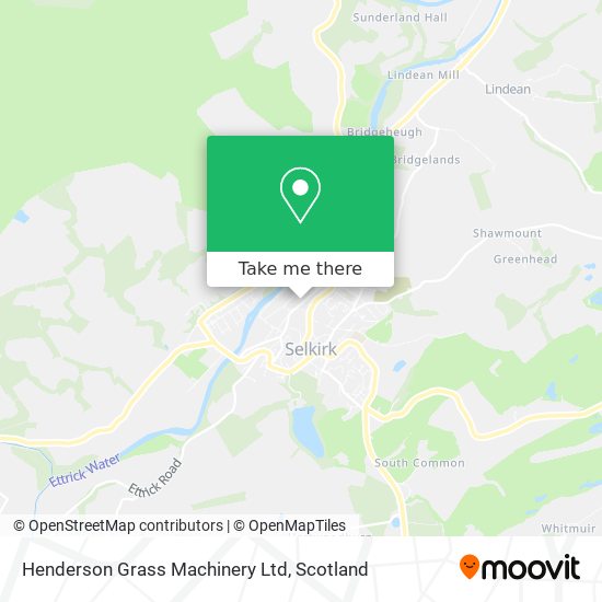 Henderson Grass Machinery Ltd map
